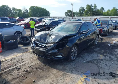 2013 Hyundai Sonata Limited 2.0T из США, поврежденный, VIN 5NPEC4AB5DH732587